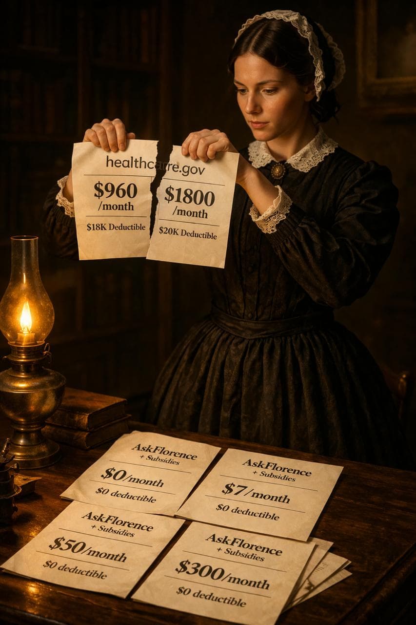 Editorial portrait inspired by Florence Nightingale holding a lamp